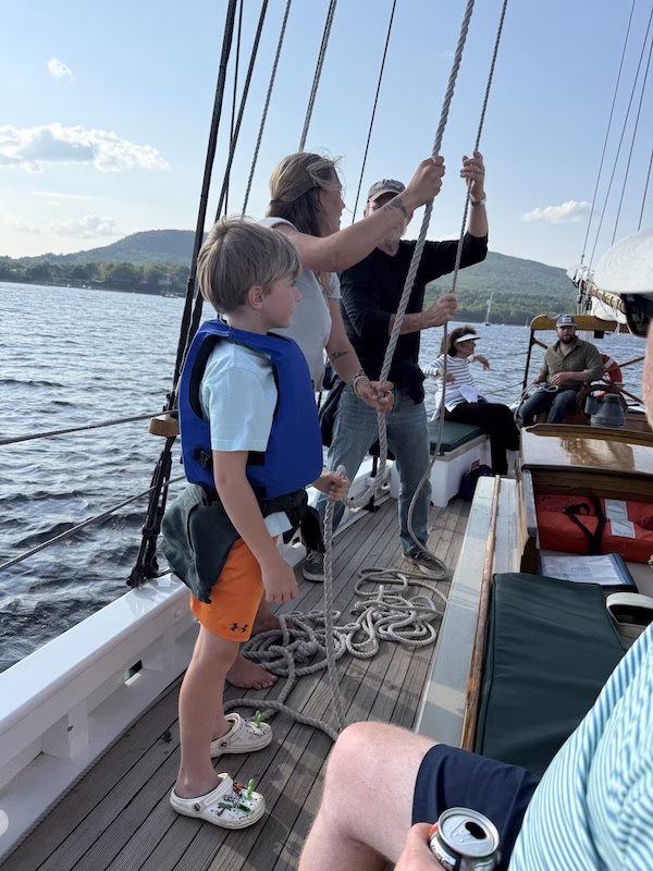 camden maine schooner sunset cruise