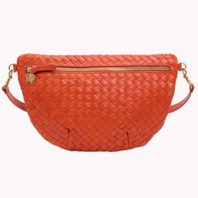 clare v. orange fanny pack
