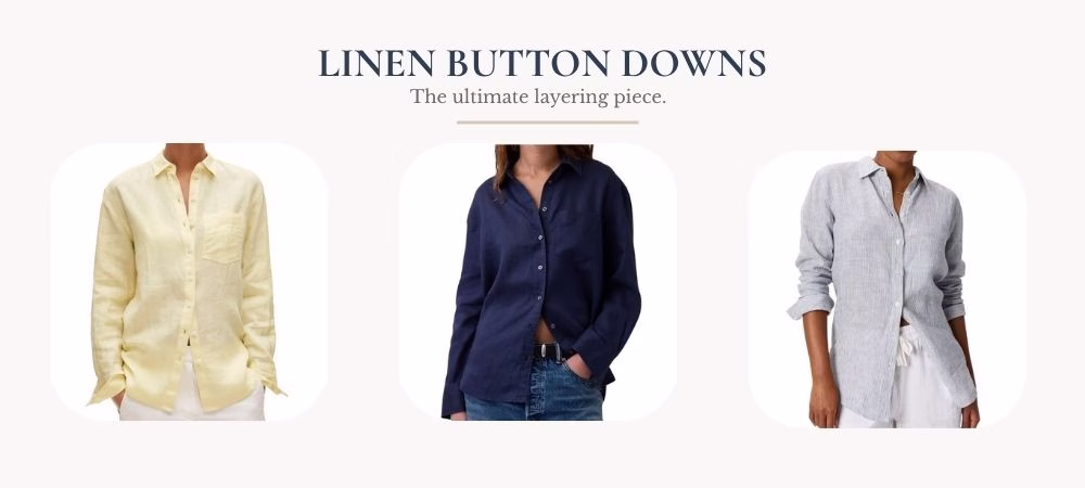 linen button downs