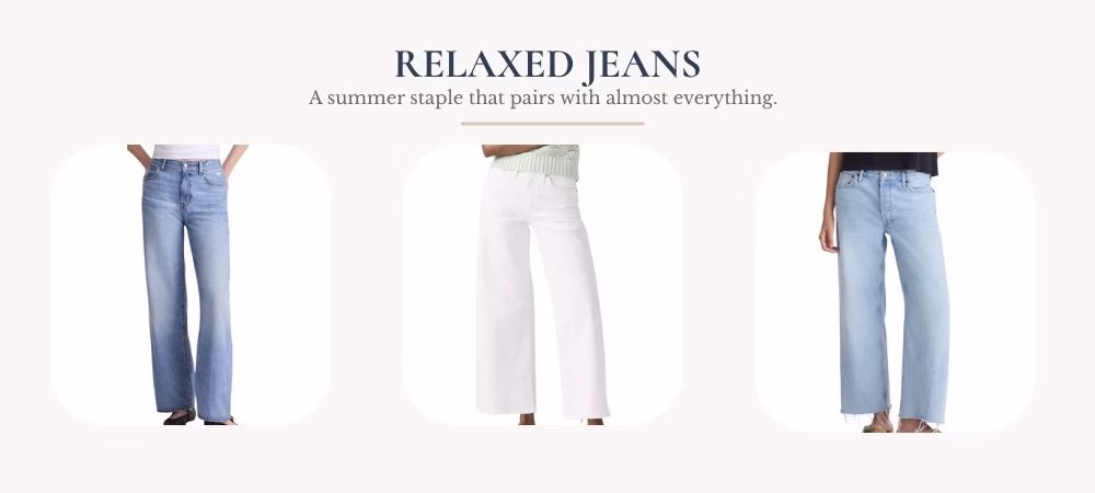 relaxed jeans