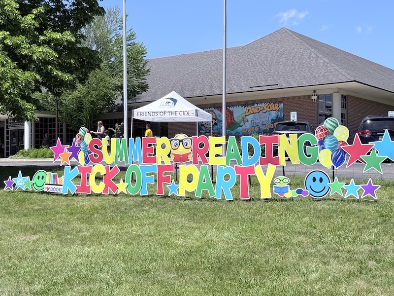 summer reading kick off party