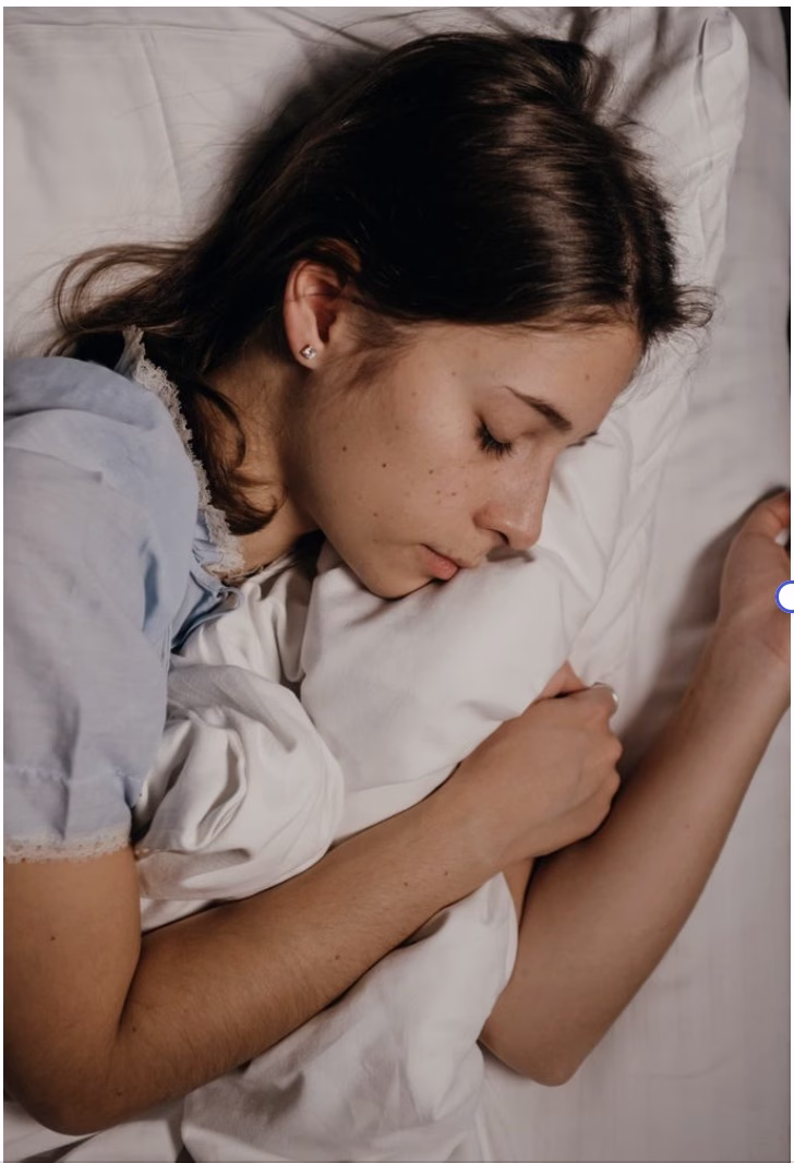 woman sleeping