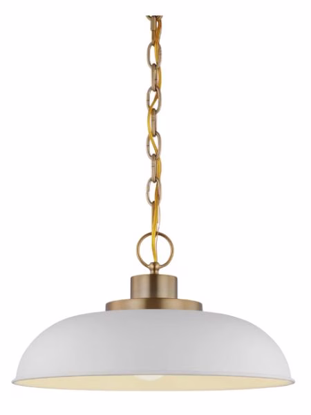 birch lane white and gold pendant light serena and lily dupe
