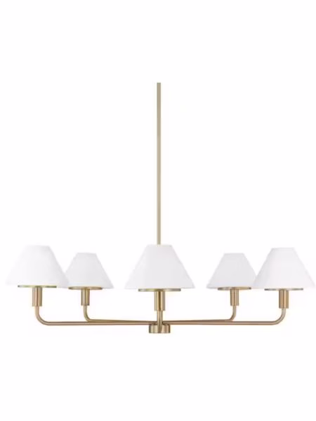 brass chandelier serena and lily dupe