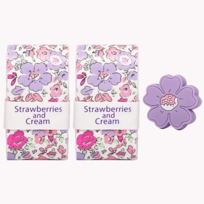 floral tennis grip tape and dapener