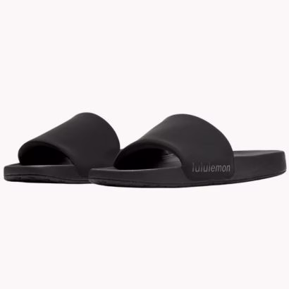lululemon black slides for men