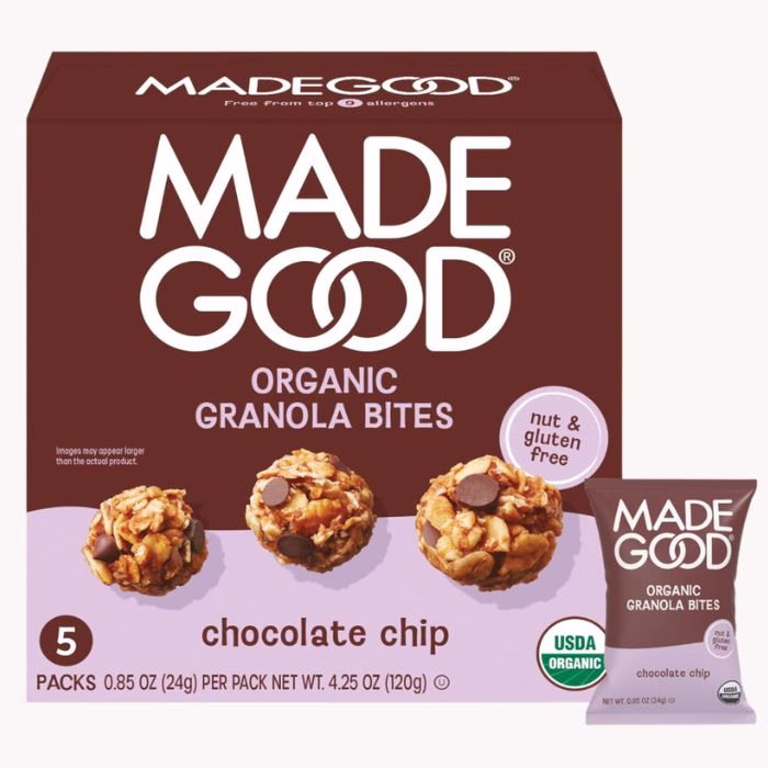 made good organic granola bites
