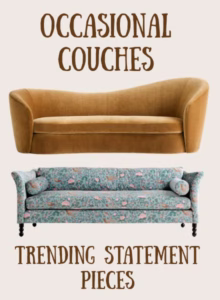 occasional couches