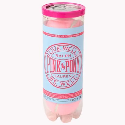 ralph lauren pink pony tennis balls
