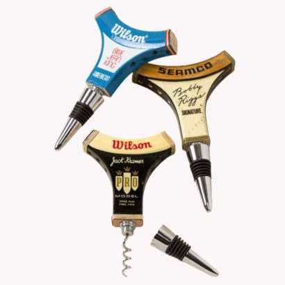 tennis racket wine tools