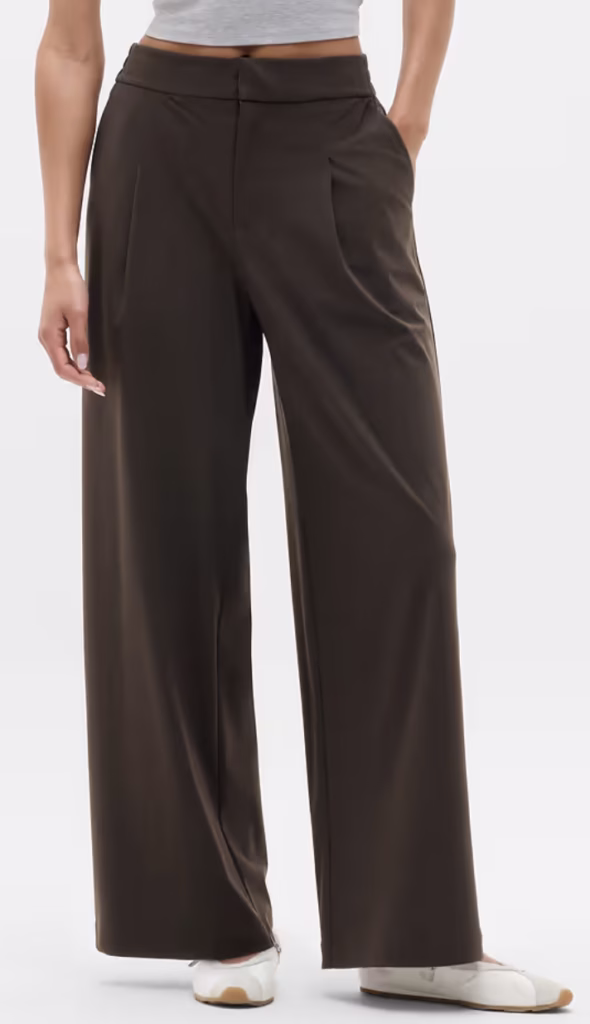 things i'm loving this fall: chocolate brown drapery trousers