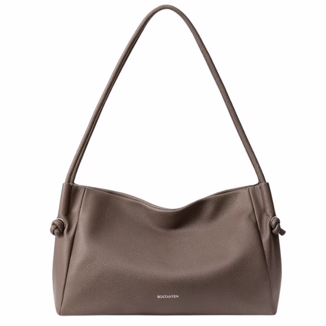 gray rectangular shoulder bag