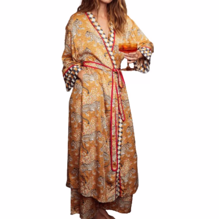 printed robe