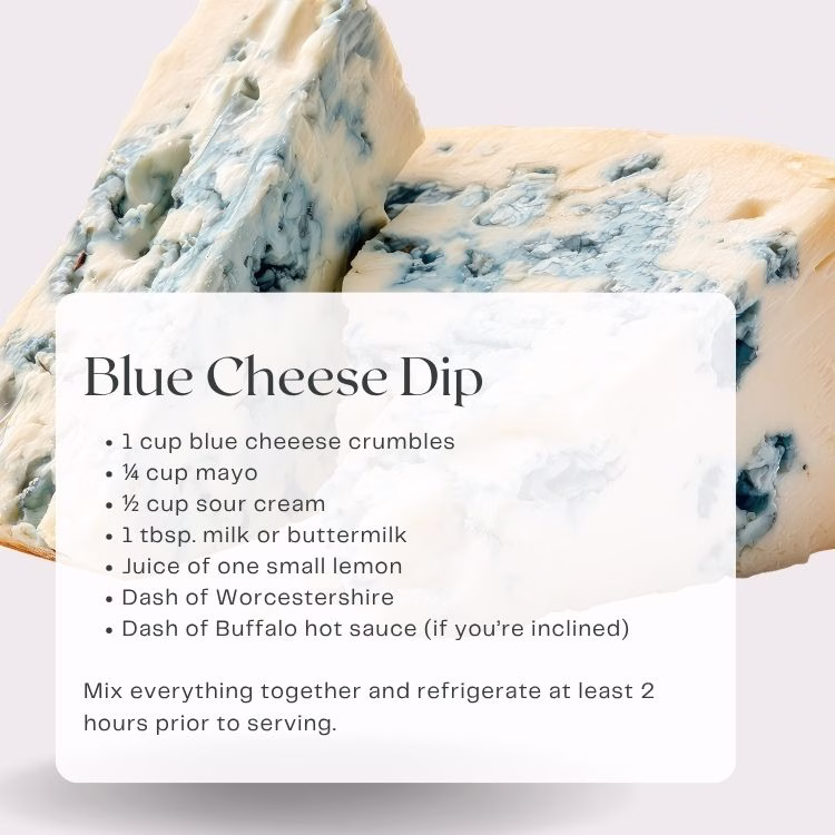 blue cheese dip recipe