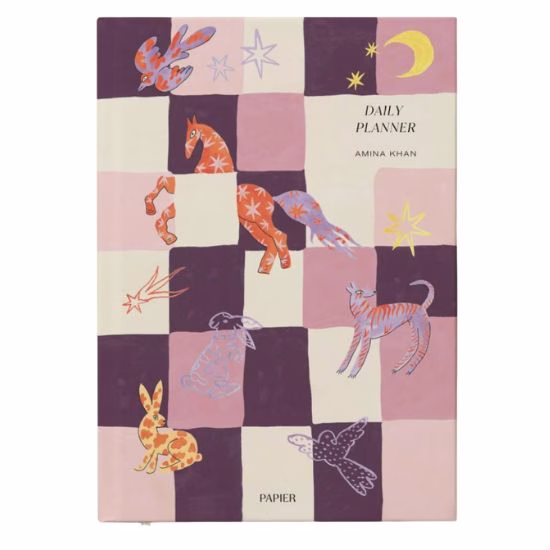 daily planner with a fun cover