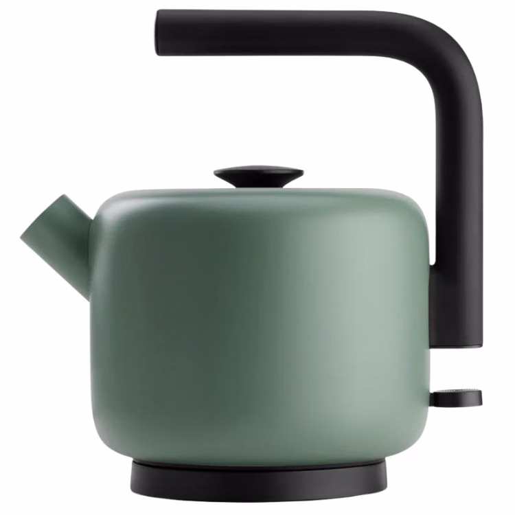 fellow electric kettle in green and black