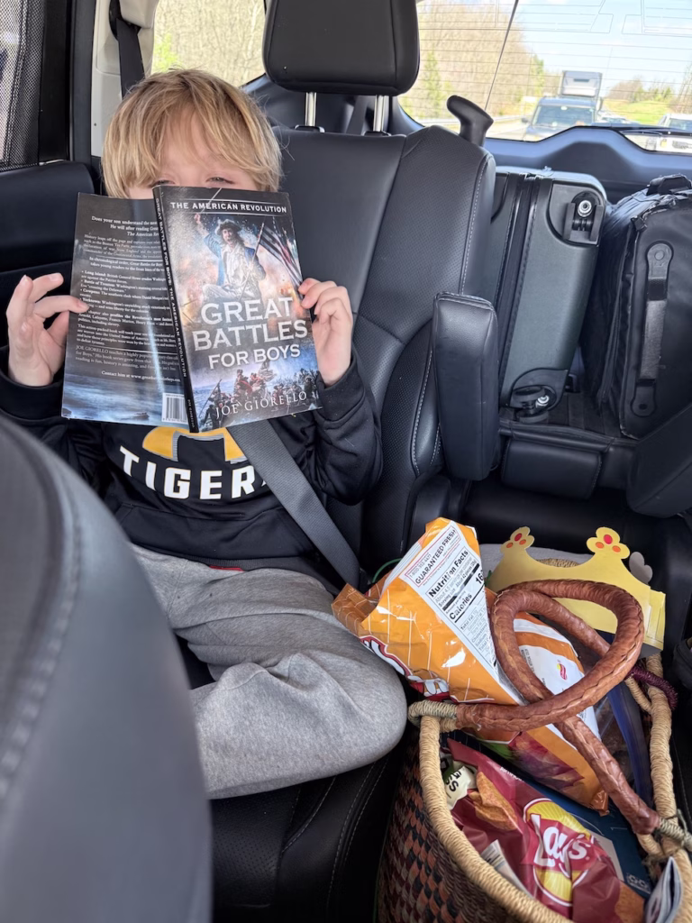 finn reading battle book for boys