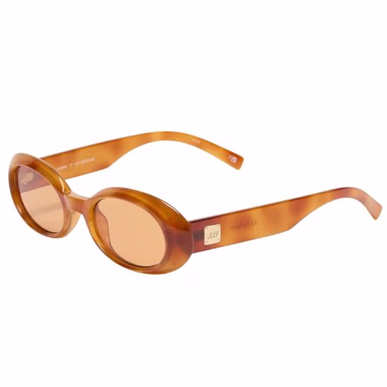 le specs orange 90s sunglasses