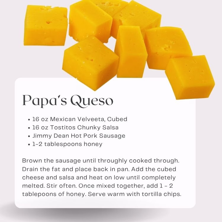 papa's queso recipe