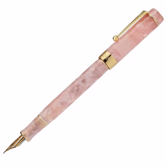 pink fountain pen
