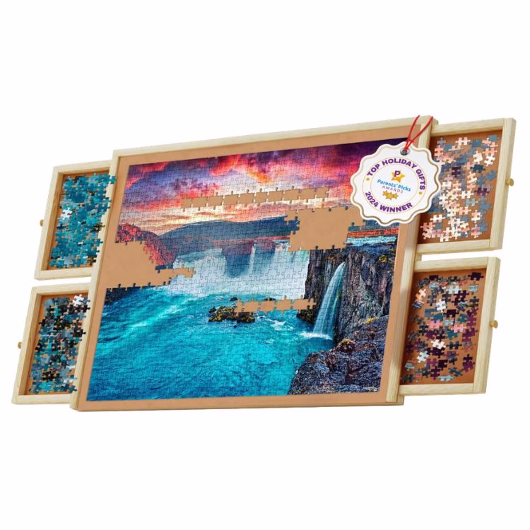 rotating puzzle board