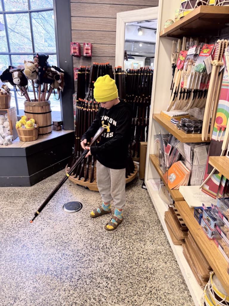 shopping for toys in williamsburg