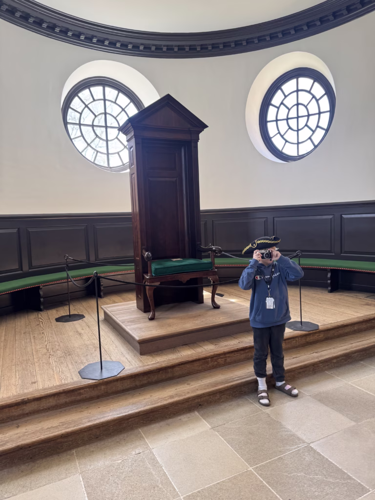taking a picture of a boy taking a picture