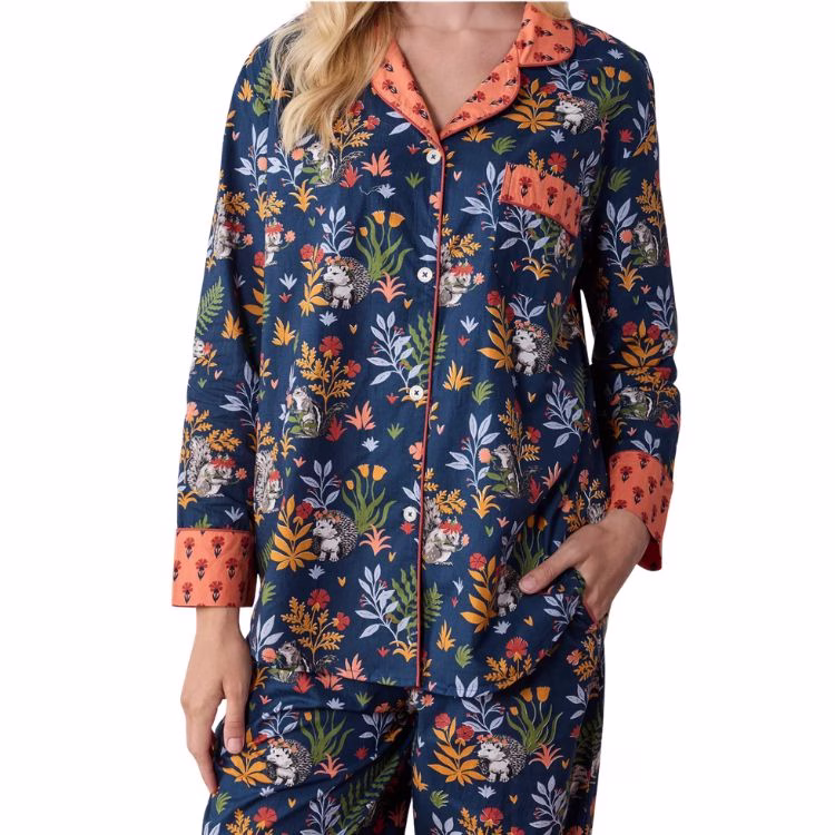 woodland animals pajama set