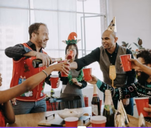 office work holiday party