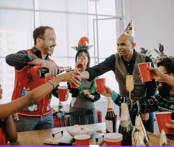office work holiday party