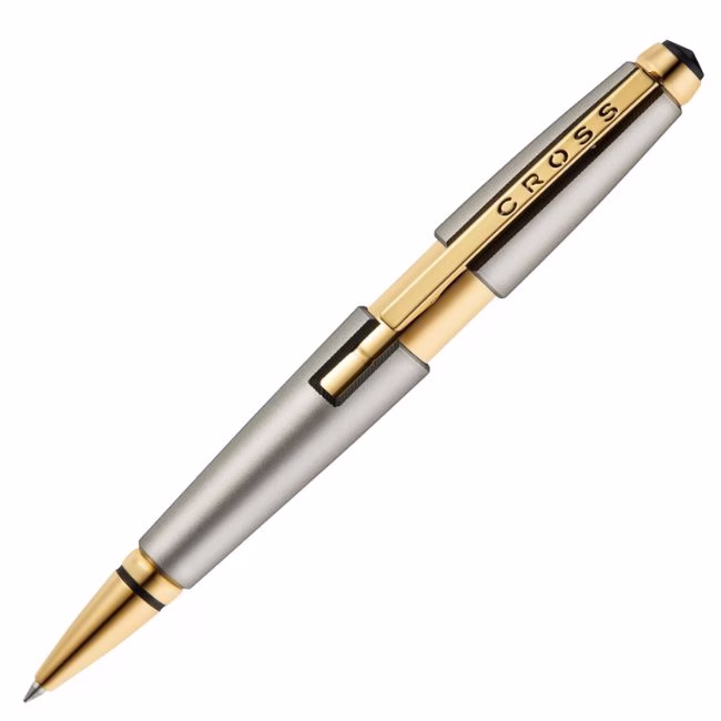 cross silver and gold rollerball pen