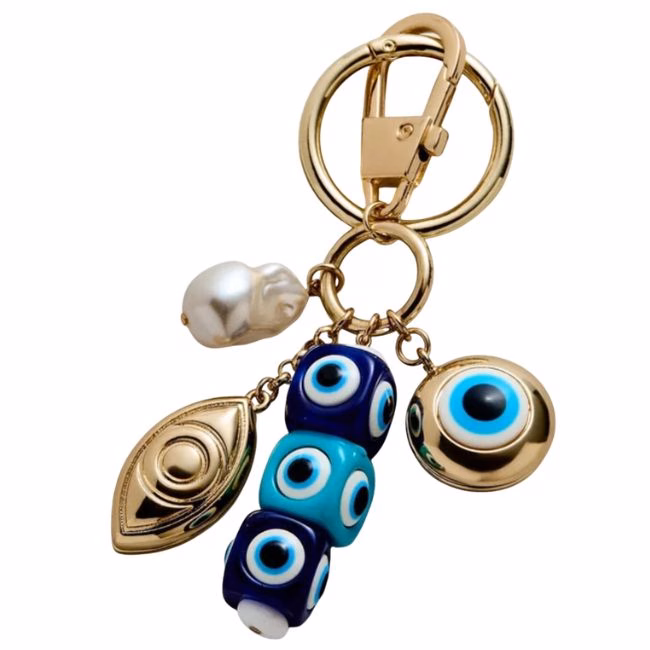 evil eye bag charm