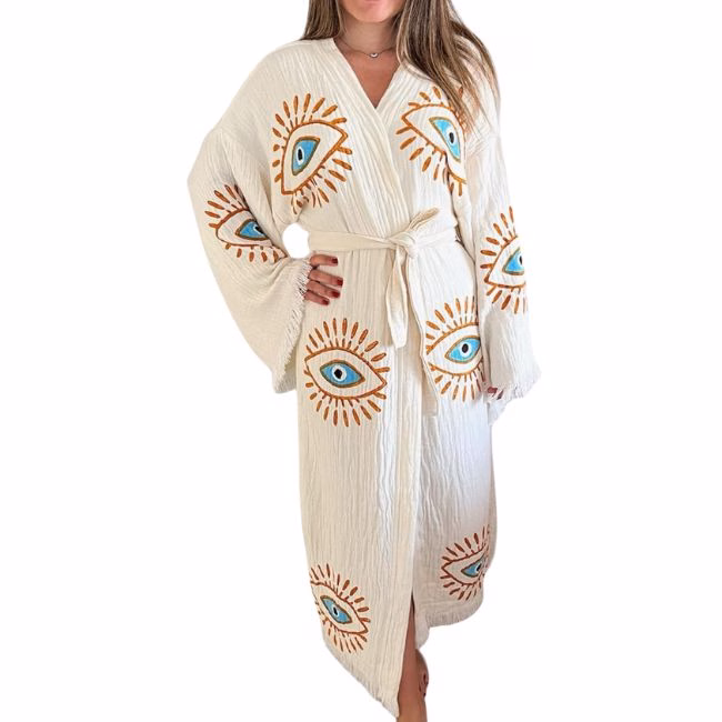evil eye kimono