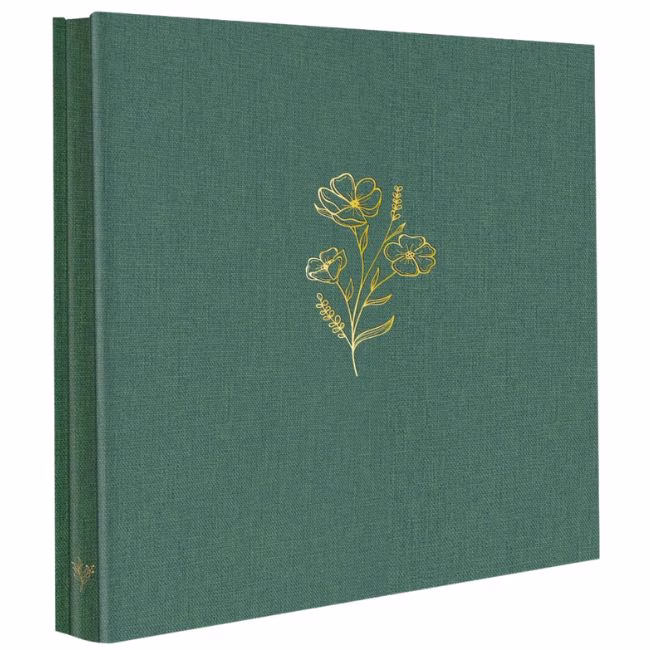 green photo album