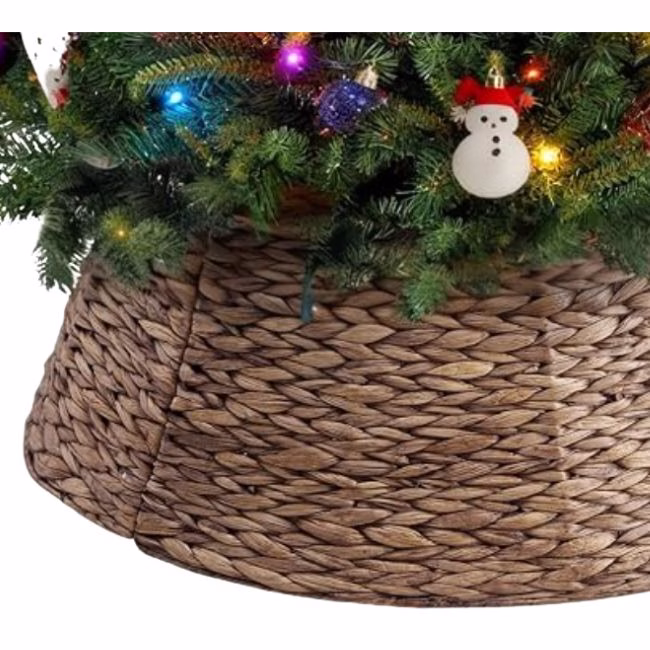 handwoven tree collar
