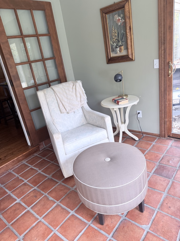 my cozy reading nook corner