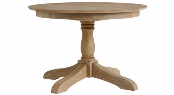 pottery barn owen round dining table