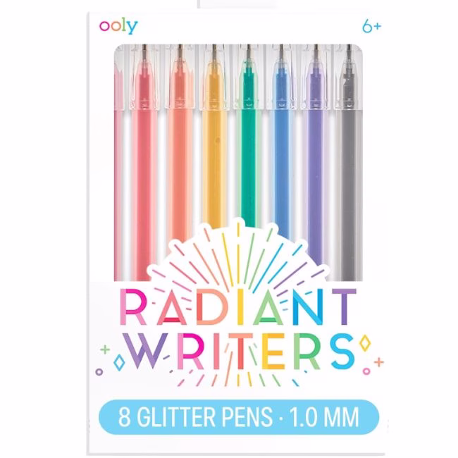 radiant writers glitter pens
