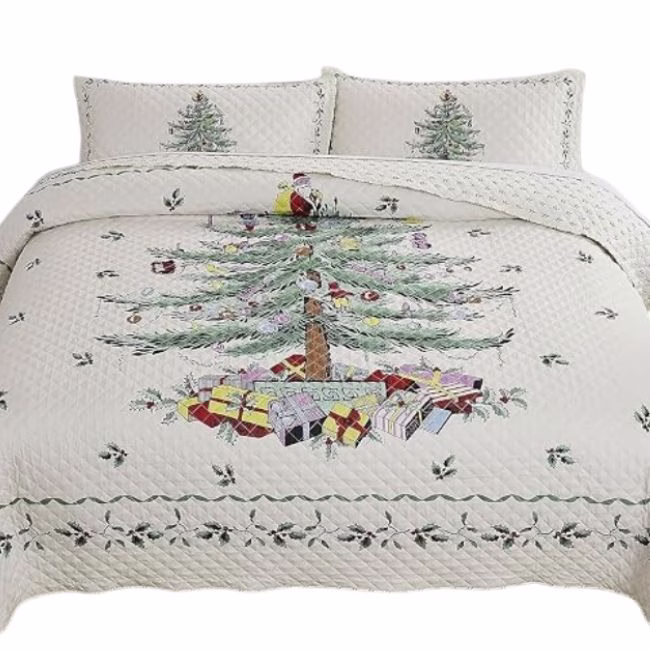 spoke christmas tree quilt