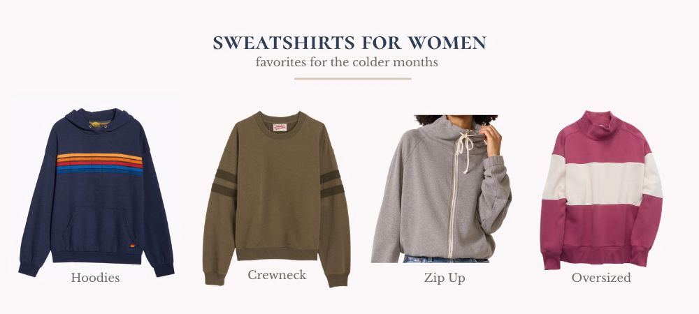sweatshirts for women over 40