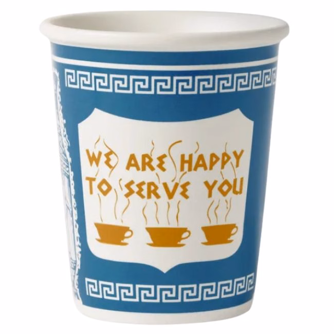 we are happy to serve your NYC ceramic cup